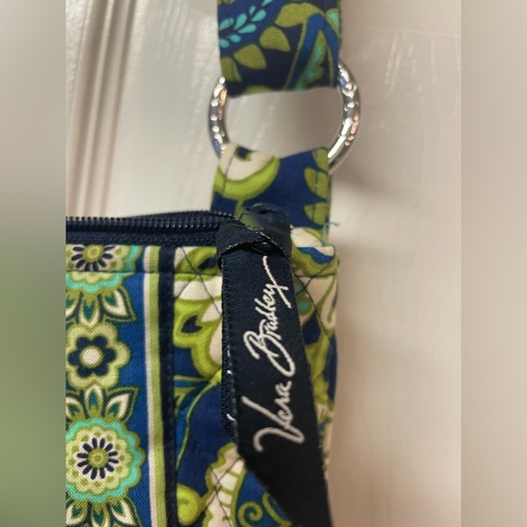 NWOT Vera Bradley Rhythm and Blues Pattern Hipster Crossbody Bag Retired, boho - Picture 6 of 8